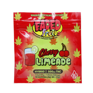faded fruits cherry og gummies 500mg thc faded fruits gummies