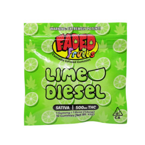 faded fruits lemon tree gummies 500mg thc faded fruits gummies