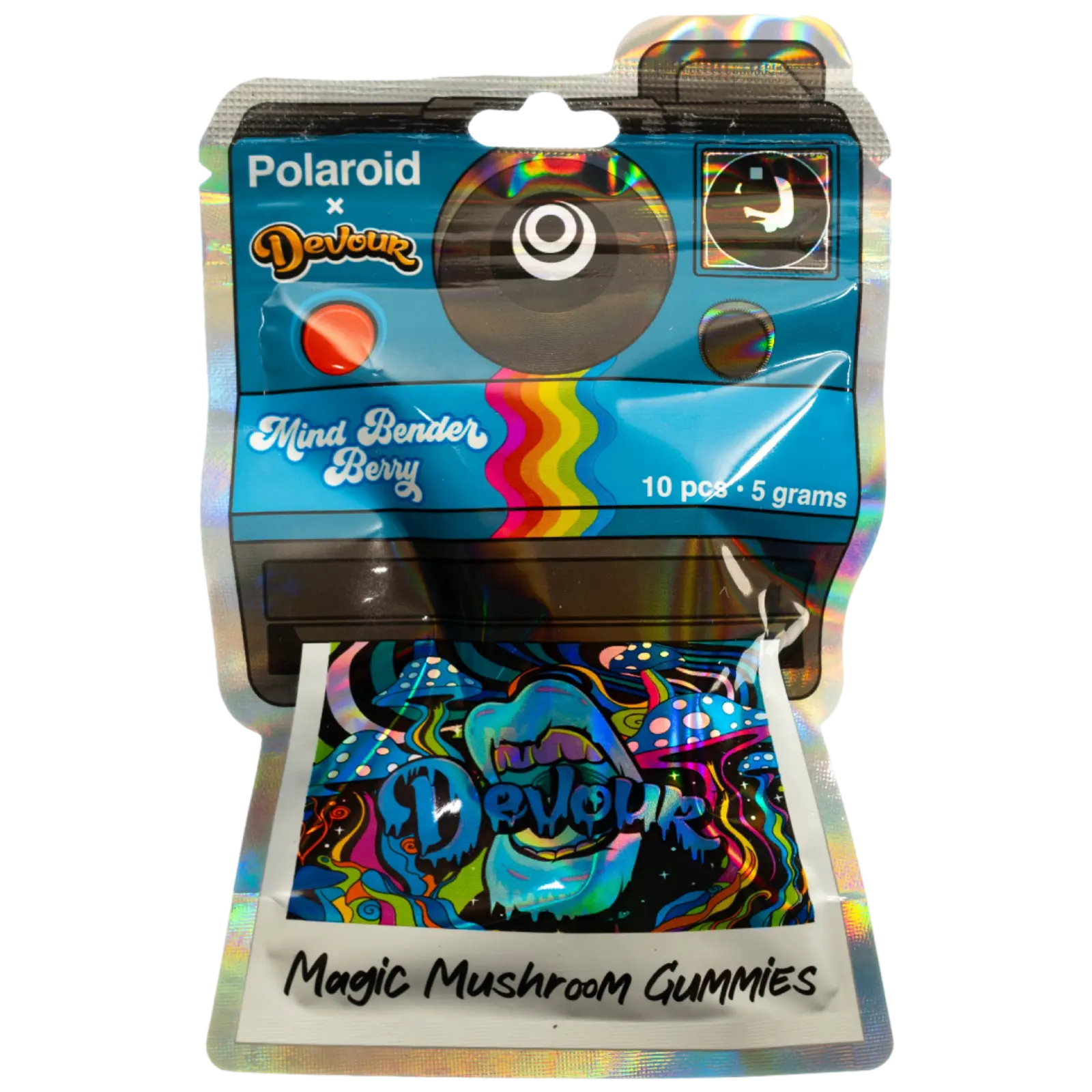 polaroid x devour mind bending berry 5g magic mushroom gummies devour brand polaroid x devour mind bending berry 5g magic mushroom gummies devour brand