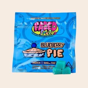 faded fruits blueberry headband gummies faded fruits gummies