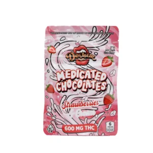 devour strawberries & cream medicated chocolate bites devour brand